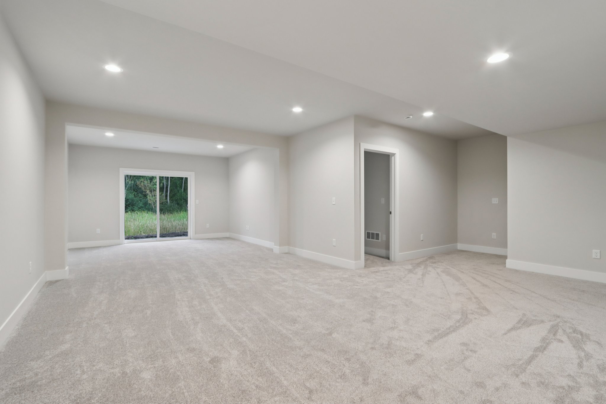 Finished lower level